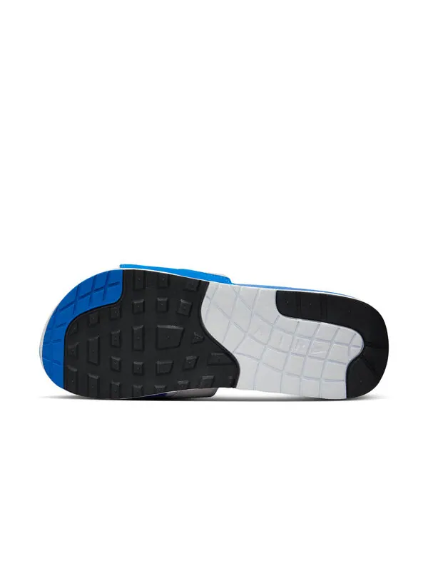 Тапочки air max 1 slide 'royal' Nike — изображение 2 из 4, синий/серый/мульти