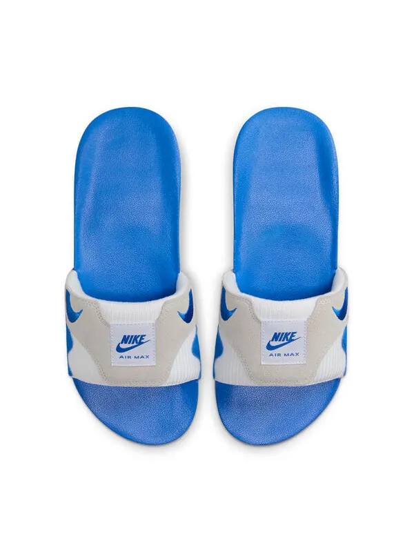 Тапочки air max 1 slide 'royal' Nike — изображение 3 из 4, синий/серый/мульти