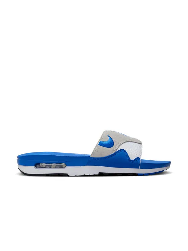 Тапочки air max 1 slide 'royal' Nike — изображение 4 из 4, синий/серый/мульти