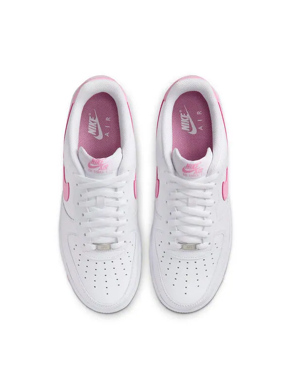 Кроссовки air force 1 низкие Nike — изображение 4 из 4, белый/розовый