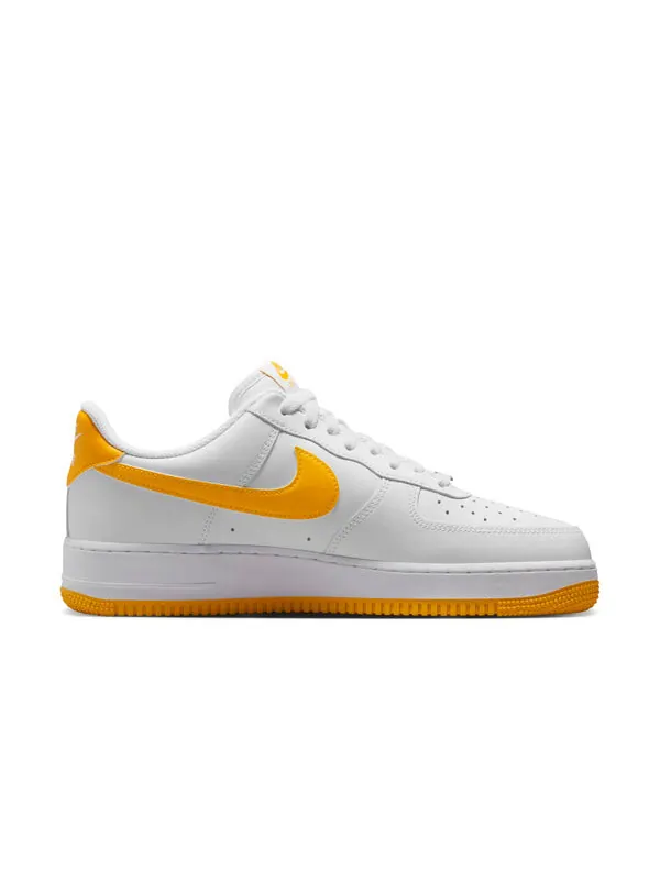 Кроссовки air force 1 низкие Nike — изображение 2 из 4, белый/золотистый/белый