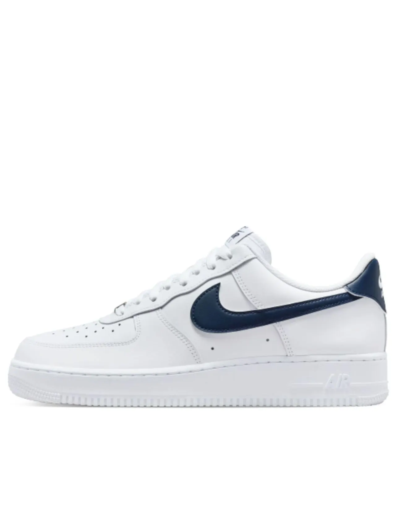 Кроссовки Nike Air Force 1 '07 'White Navy' — изображение 1 из 5, белый