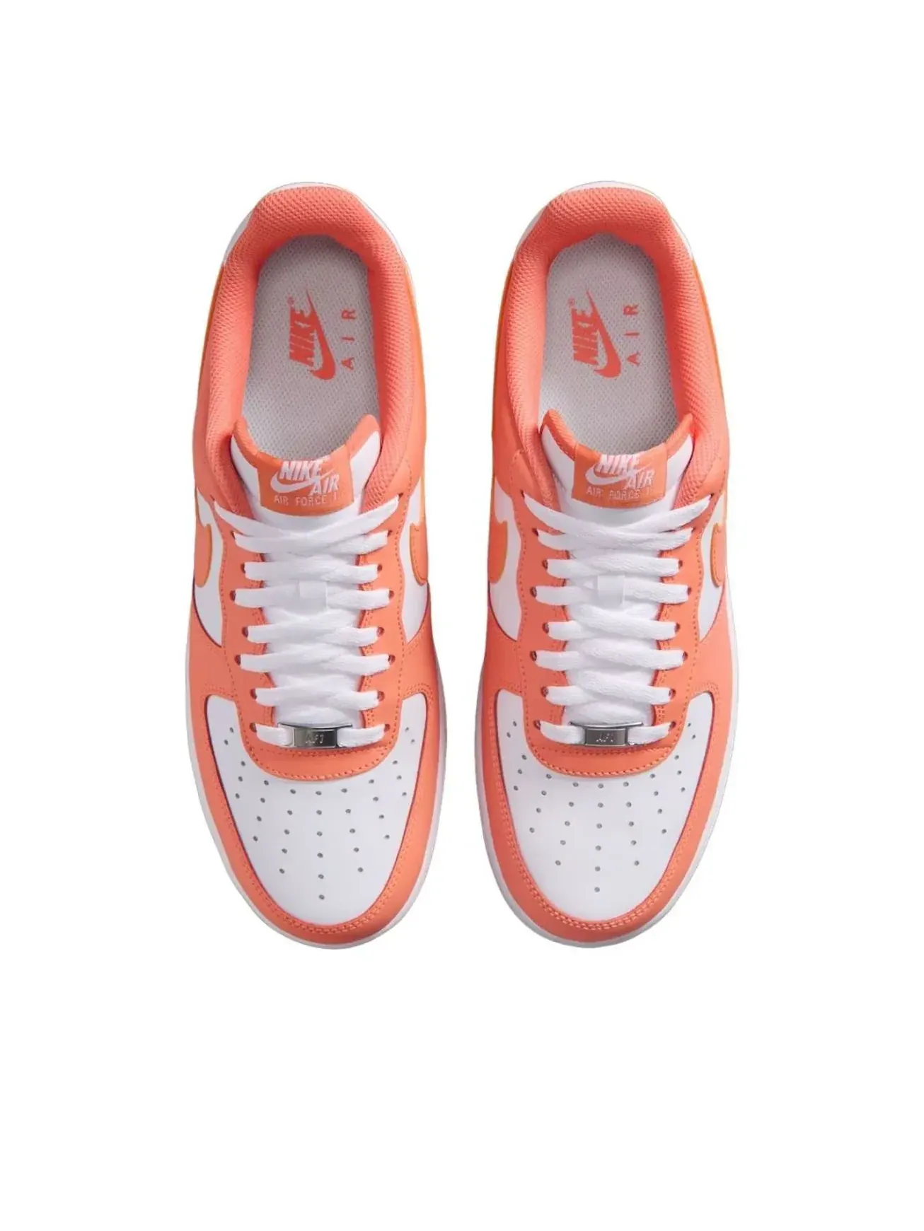 Кроссовки Nike Air Force 1 Low 'White Orange Frost' — изображение 3 из 5, оранжевый