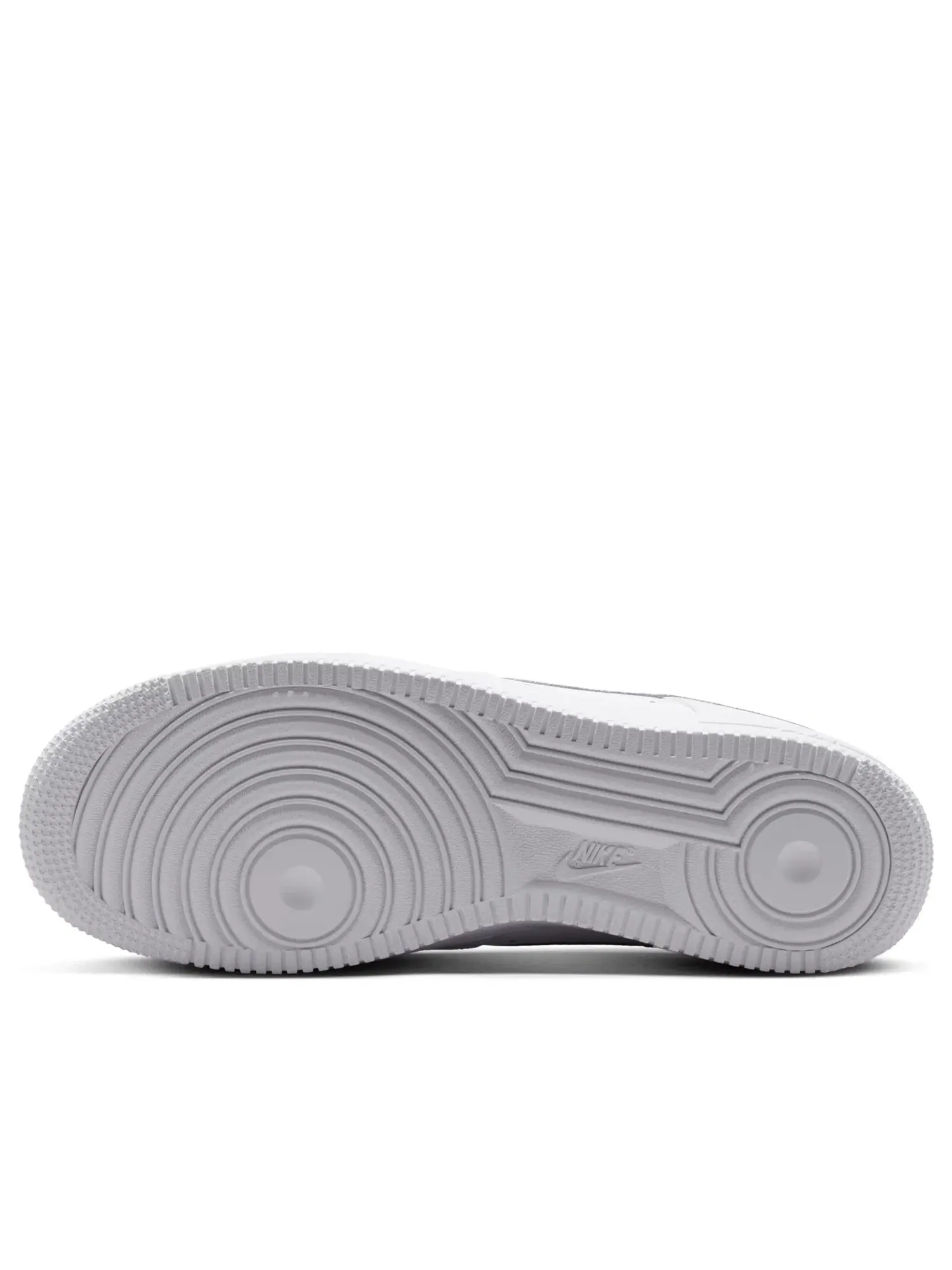 Мужские кроссовки с кожаным верхом Nike Air Force 1 Low '07 White Metallic Silver — изображение 5 из 6, белый