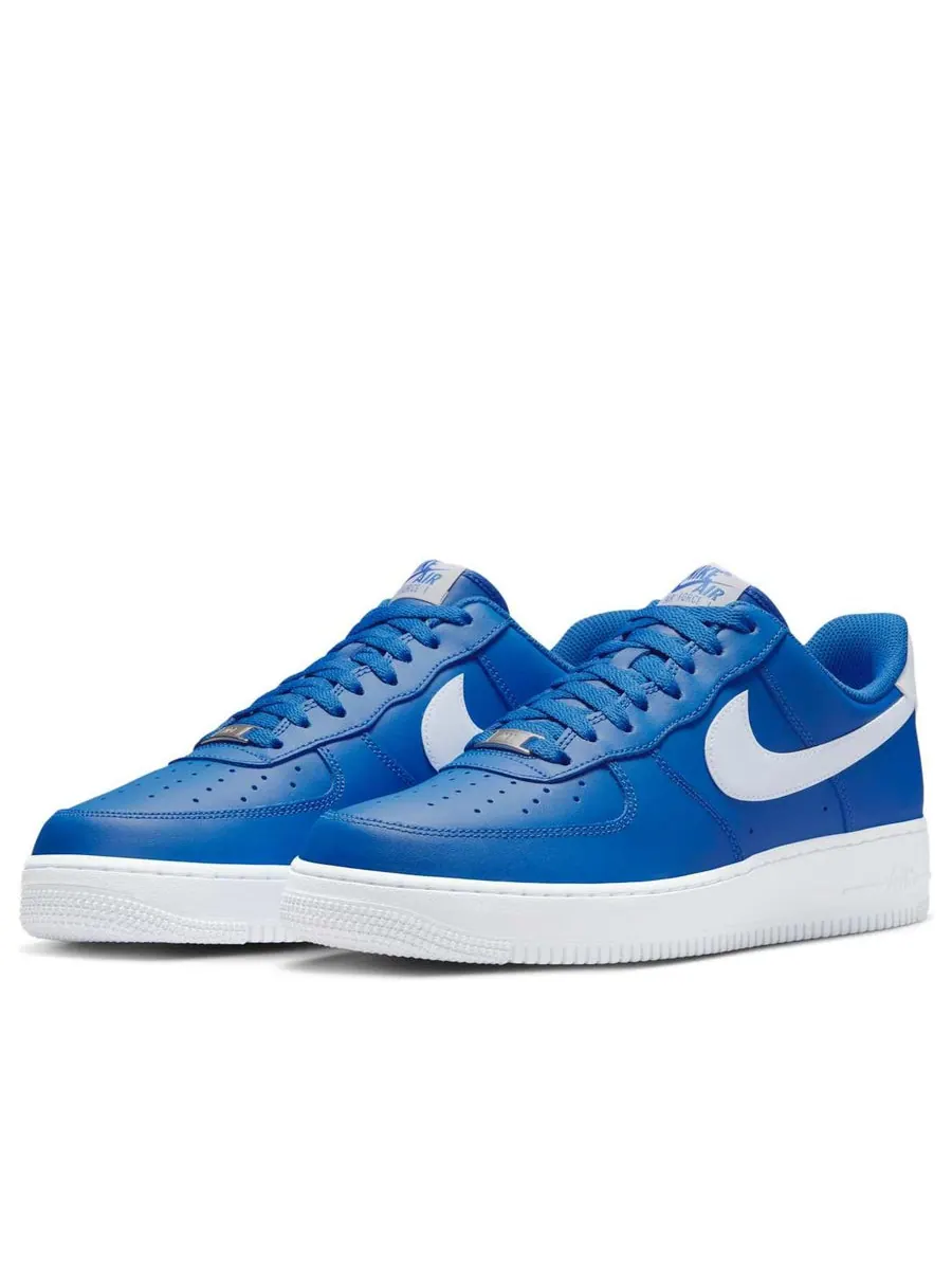 Кроссовки Nike Air Force 1 Low '07 'College Blue White' — изображение 3 из 6, синий