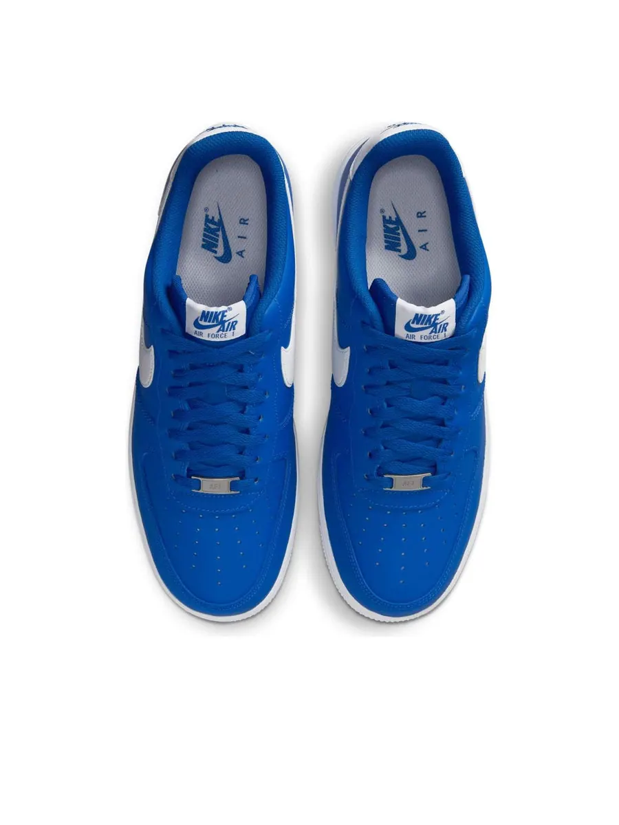 Кроссовки Nike Air Force 1 Low '07 'College Blue White' — изображение 4 из 6, синий
