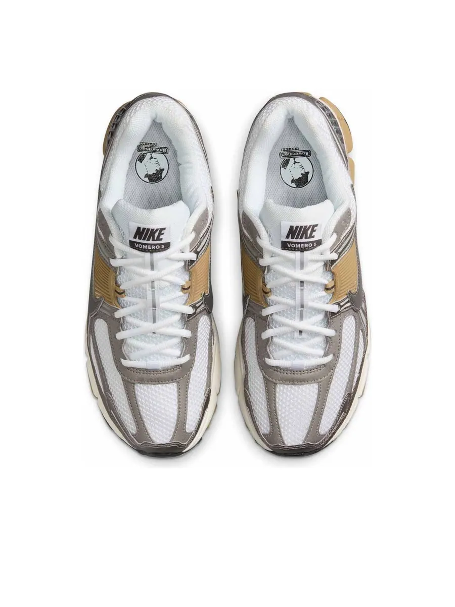 Кроссовки Nike Air Zoom Vomero 5 'Metallic Pewter' — изображение 4 из 6, серебряный
