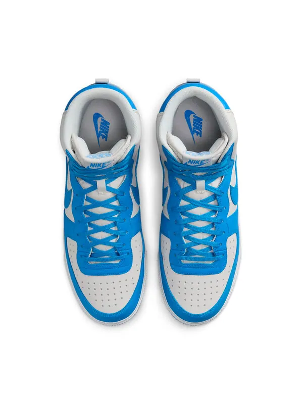 Кроссовки terminator high 'dark powder blue' Nike — изображение 4 из 4, белый/синий