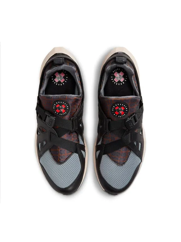 Кроссовки x patta air huarache 20y24 'black cool grey' Nike — изображение 3 из 4, черный/серый