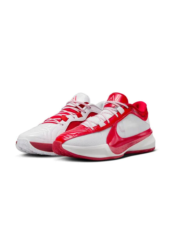 Кроссовки zoom freak 5 pe Nike — изображение 3 из 4, белый/красный