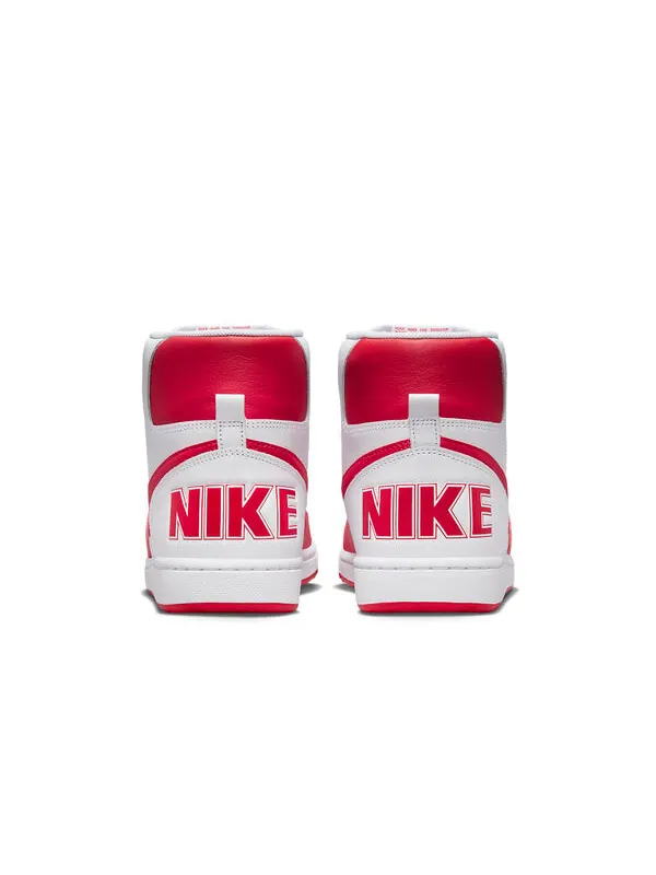 Кроссовки терминатор высокие Nike — изображение 4 из 4, белый/красный