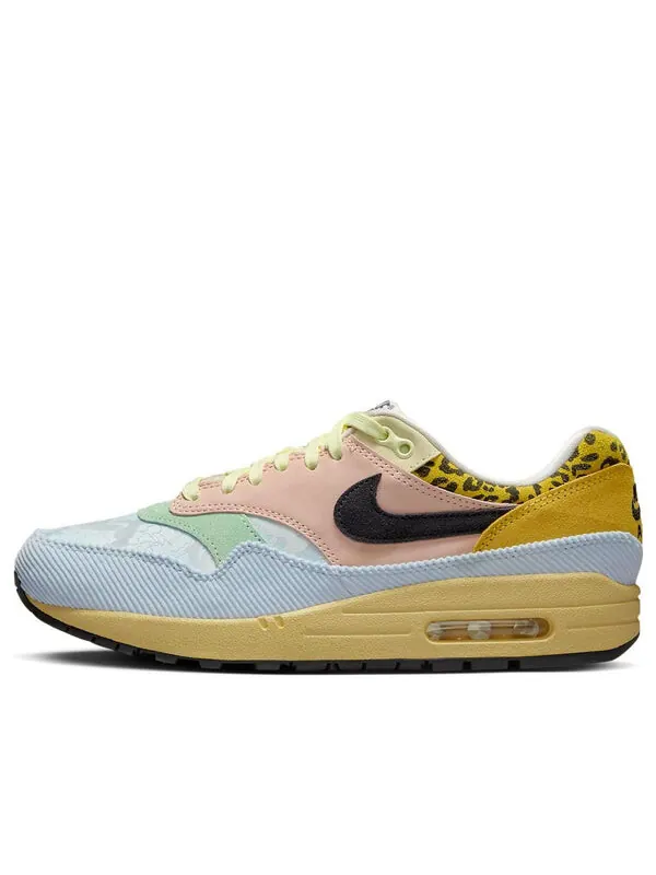 Кроссовки air max 1 '87 'great indoors corduroy' Nike — изображение 1 из 4, розовый/-синий