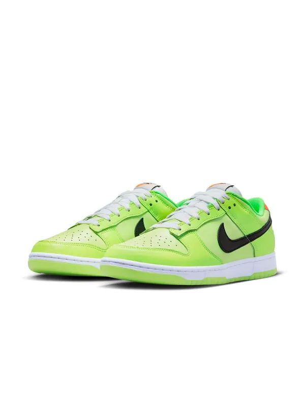 Кроссовки dunk low se 'splash' Nike — изображение 2 из 4, черный-оранжевый-зеленый