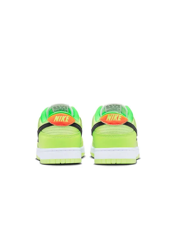 Кроссовки dunk low se 'splash' Nike — изображение 4 из 4, черный-оранжевый-зеленый