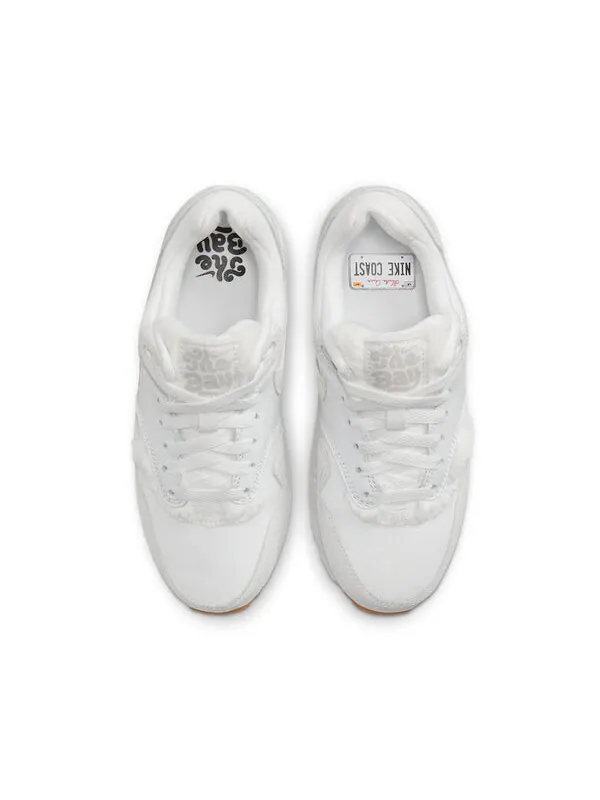 Кроссовки air max 1 Nike — изображение 4 из 4, белый/серый
