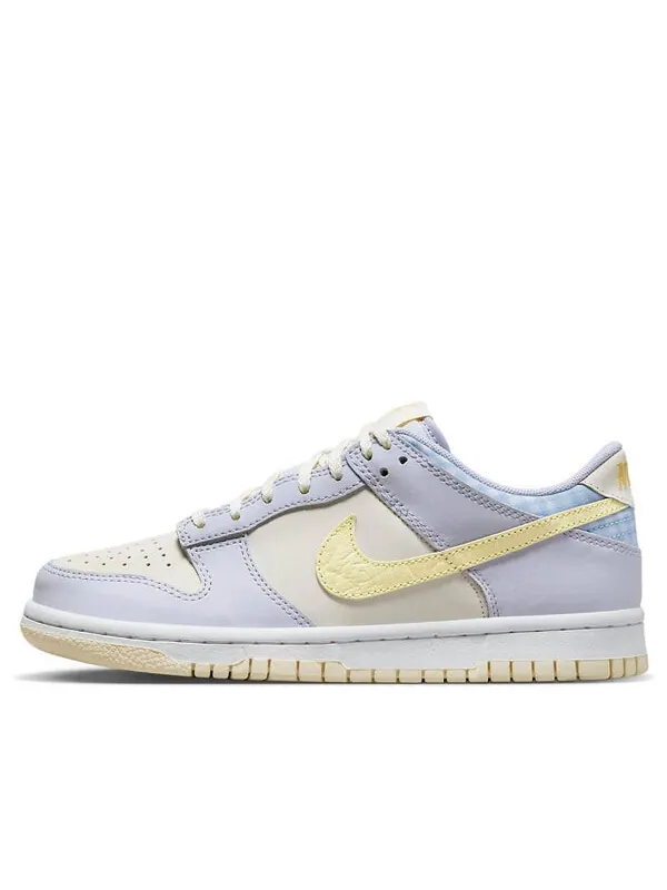 Кроссовки данки низкие Nike — изображение 1 из 4, фиолетовый//белый