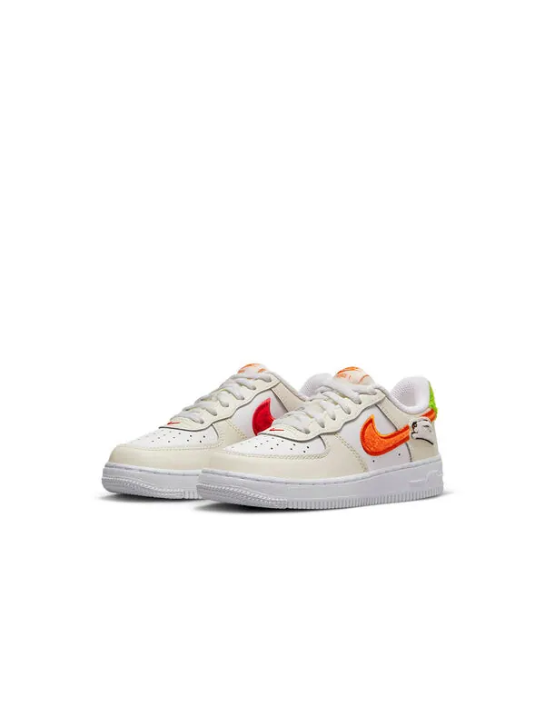 Кроссовки force 1 lv8 Nike — изображение 3 из 4, белый/белый//оранжевый