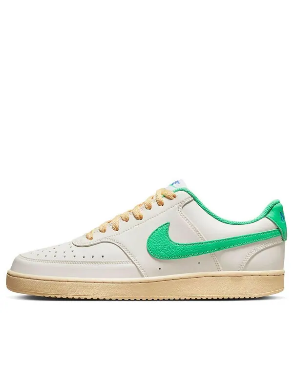 Кроссовки court vision lo 'sail electric green' Nike — изображение 1 из 4, зеленый/белый/желтый