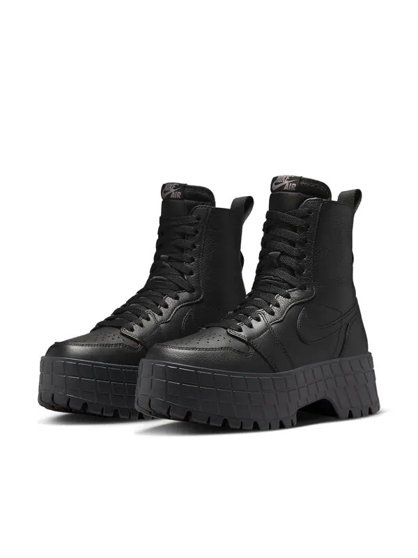 Кроссовки 1 бруклин Air Jordan — изображение 3 из 4, черный/черный