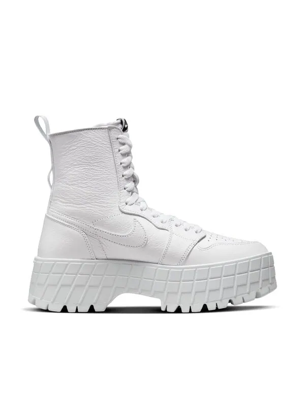 Кроссовки 1 high brooklyn 'triple white' Air Jordan — изображение 2 из 4