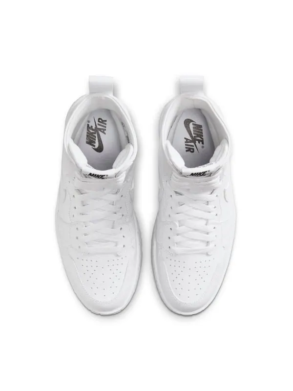 Кроссовки 1 high brooklyn 'triple white' Air Jordan — изображение 4 из 4