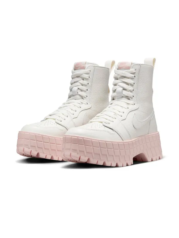 Кроссовки 1 high brooklyn 'sail legend pink' Air Jordan — изображение 3 из 4, розовый