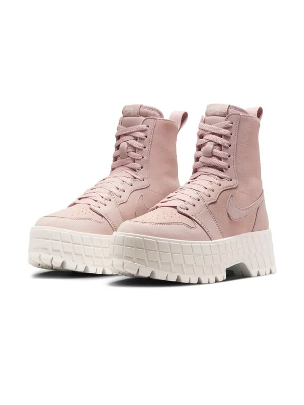 Кроссовки 1 brooklyn 'pink oxford phantom' Air Jordan — изображение 3 из 4, розовый/розовый