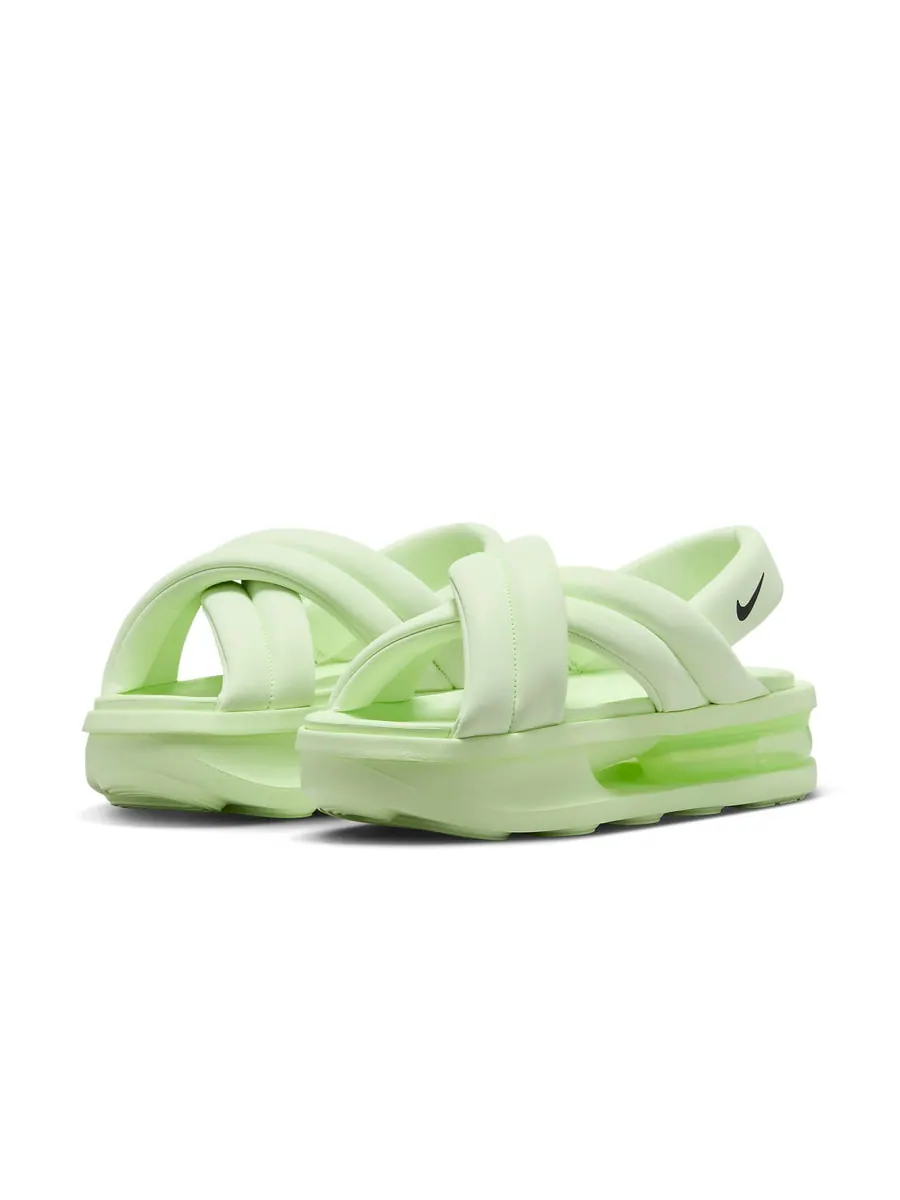 Сандалии (WMNS) Nike Air Max Isla Sandals 'Barely Volt' — изображение 2 из 5, зеленый