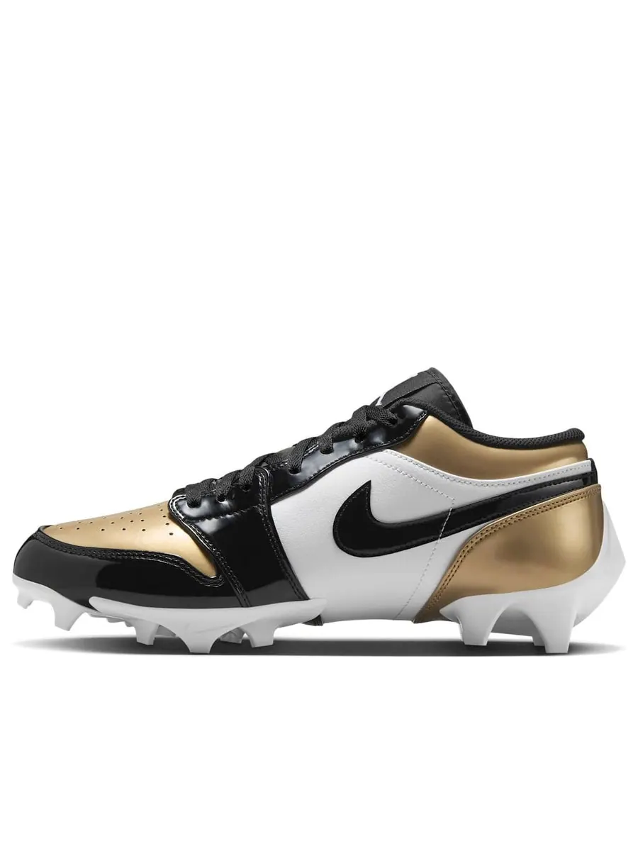 Кроссовки Air Jordan 1 Low TD Cleat 'Patent Gold Toe' — изображение 1 из 6, белый