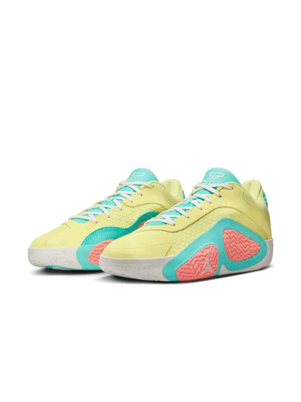 Кроссовки tatum 2 pf 'lemonade' Air Jordan — изображение 3 из 4, светлый/зеленый/розовый