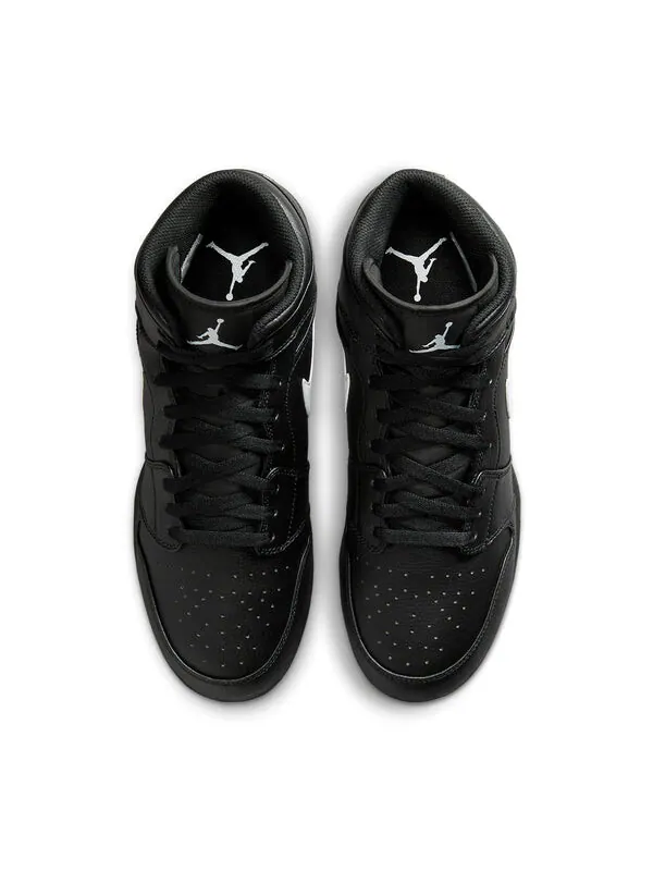Кроссовки 1 средняя высота Air Jordan — изображение 2 из 4, черный/белый/черный