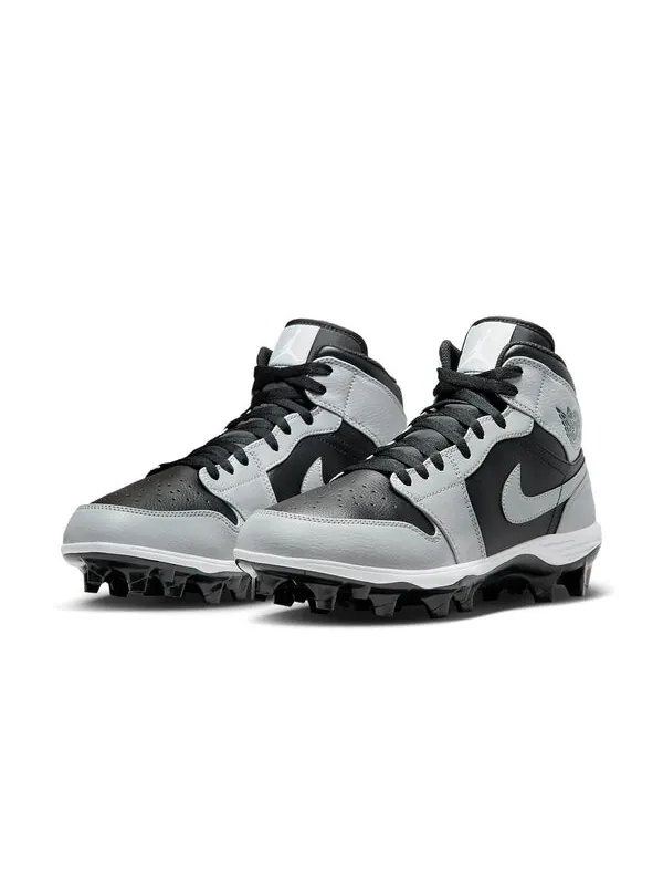 Кроссовки 1 бутсы Air Jordan — изображение 2 из 4, черный/серый
