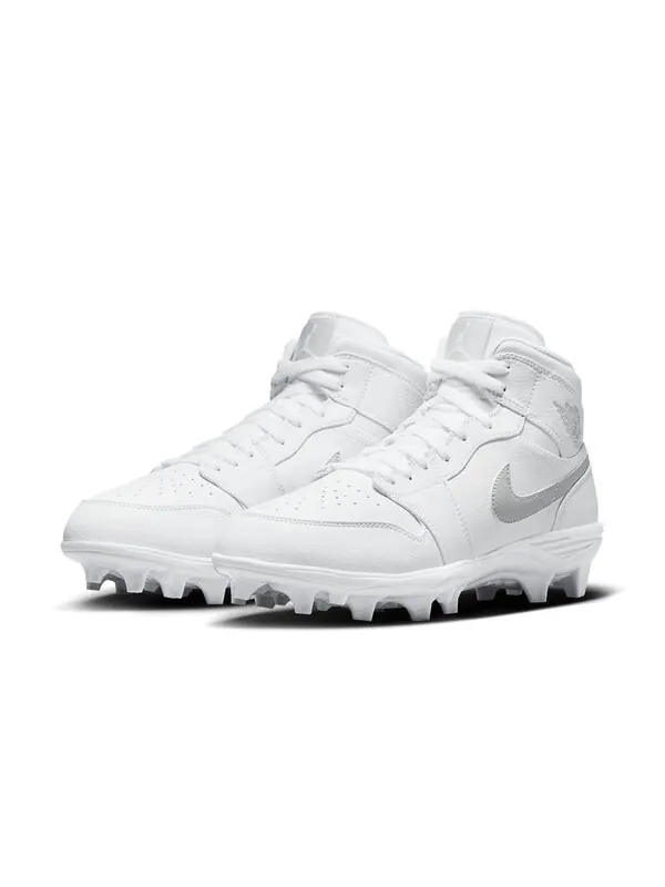 Кроссовки 1 средние td Air Jordan — изображение 4 из 4, белый/серый