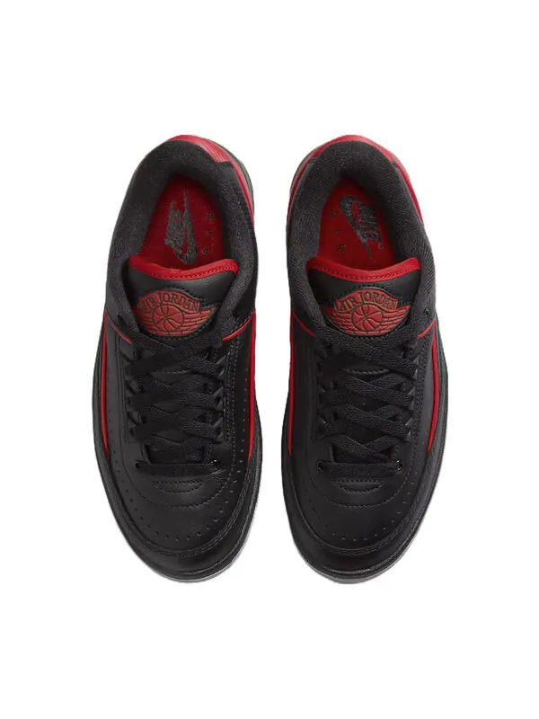 Кроссовки 2 низкие Air Jordan — изображение 4 из 4, черный//серый/красный