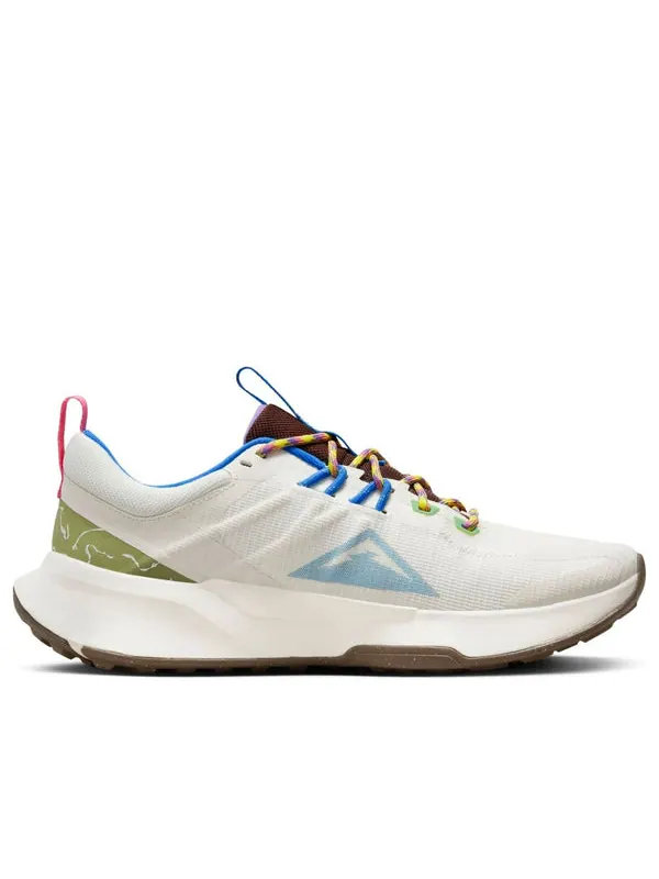 Кроссовки juniper trail 2 next nature 'sail earth light bone' Nike — изображение 2 из 4, желтый-оливковый