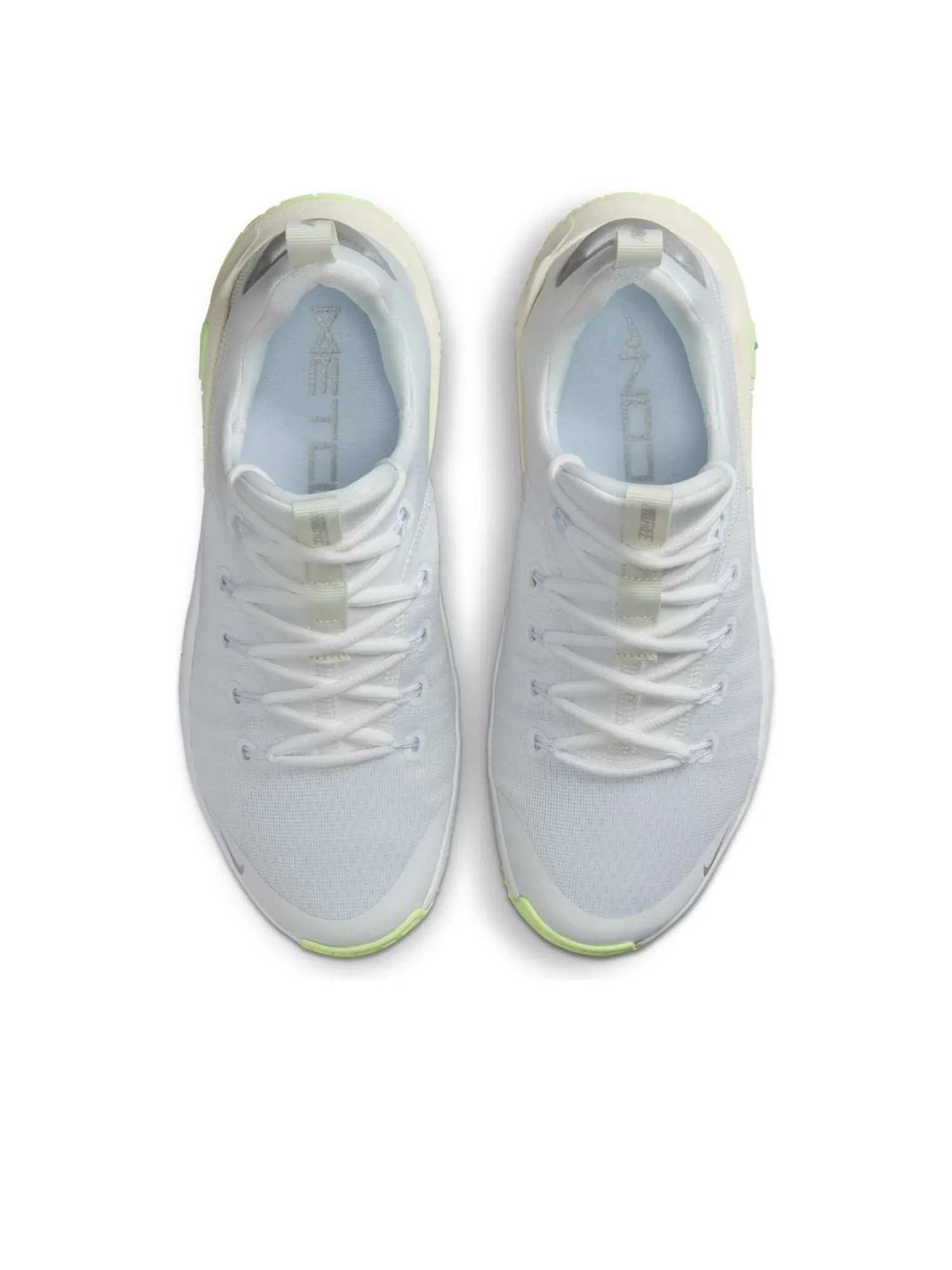 Кроссовки (WMNS) Nike Free Metcon 6 'White Metallic Silver Barely Volt' — изображение 4 из 6, белый