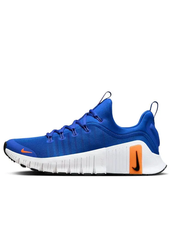 Кроссовки free metcon 6 'racer blue sail total orange' Nike — изображение 1 из 4, синий//оранжевый/черный