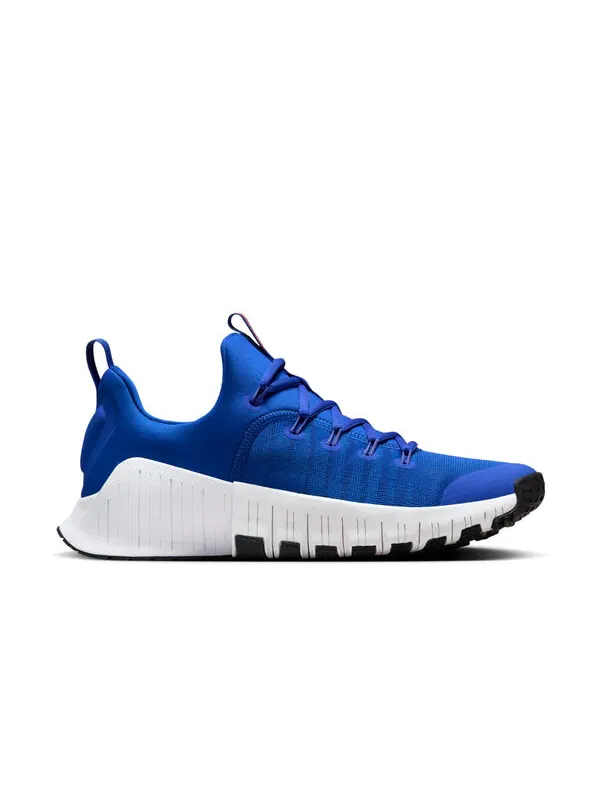 Кроссовки free metcon 6 'racer blue sail total orange' Nike — изображение 2 из 4, синий//оранжевый/черный