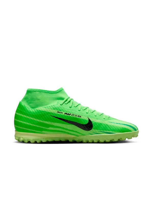 Кроссовки mercurial superfly 9 academy mds tf Nike — изображение 2 из 4, зеленый/синий