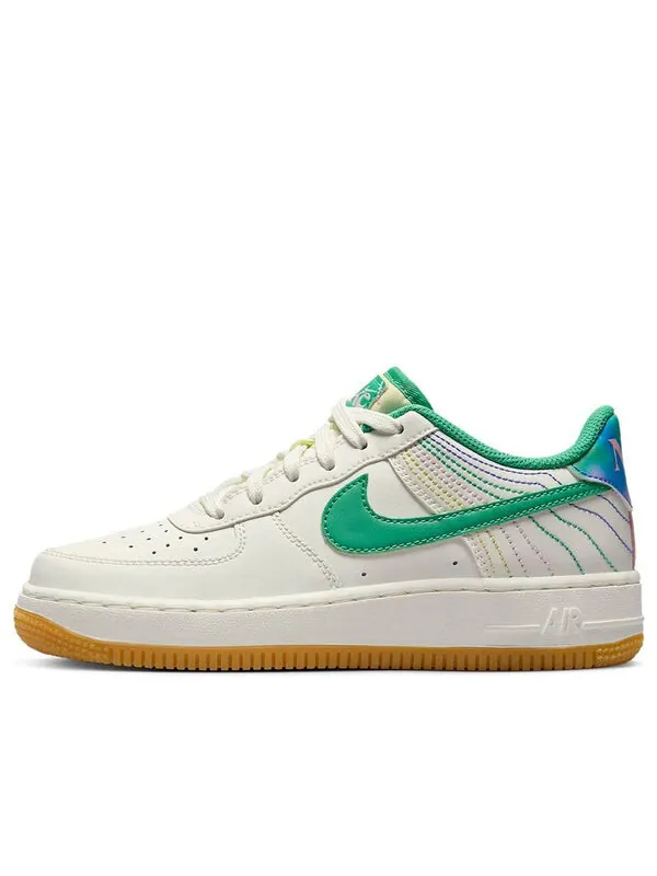 Кроссовки air force 1 низкие Nike — изображение 1 из 4, белый/зеленый
