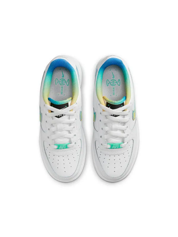 Кроссовки air force 1 низкие Nike — изображение 4 из 4, белый/зеленый-синий