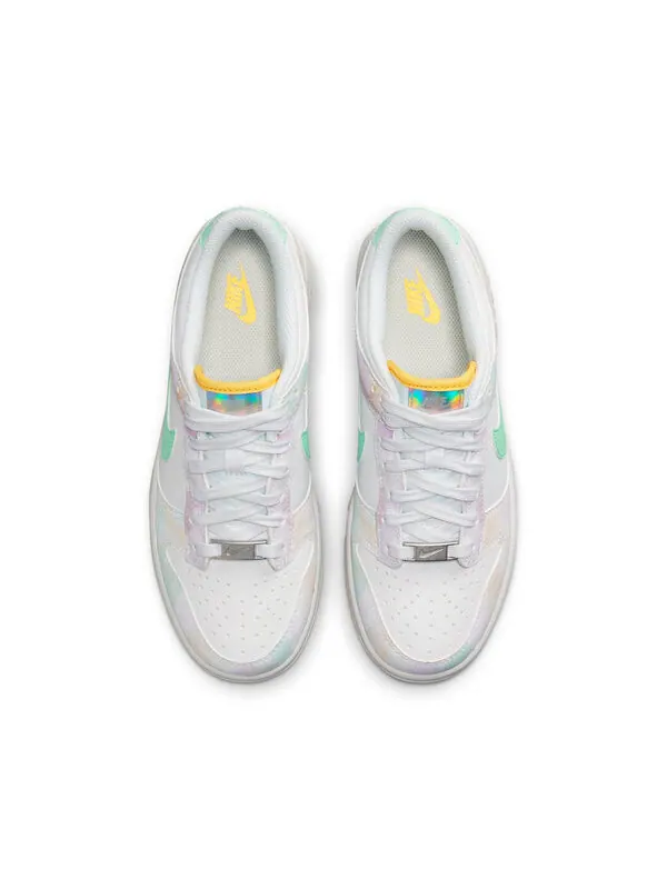Кроссовки данк лоу Nike — изображение 4 из 4, белый/-белый--золотистый