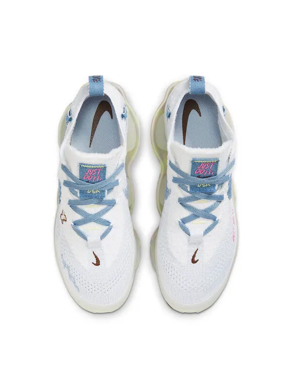 Кроссовки air max scorpion fk Nike — изображение 3 из 4, белый/синий