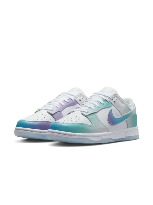 Кроссовки (WMNS) Nike Dunk Low 'Unlock your Space' — изображение 2 из 4, белый/синий