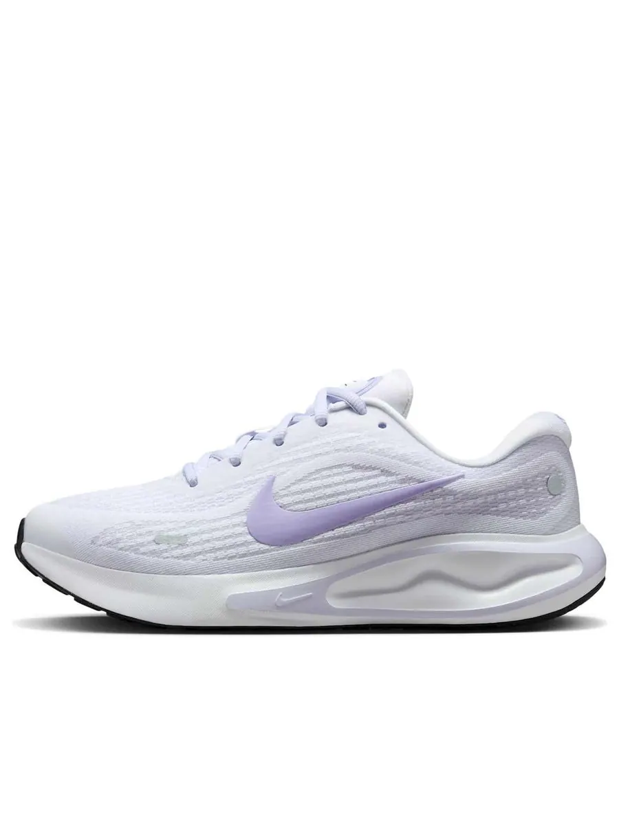 Кроссовки (WMNS) Nike Journey Run 'White Amethyst Tint Black Hydrangeas' — изображение 1 из 6, белый