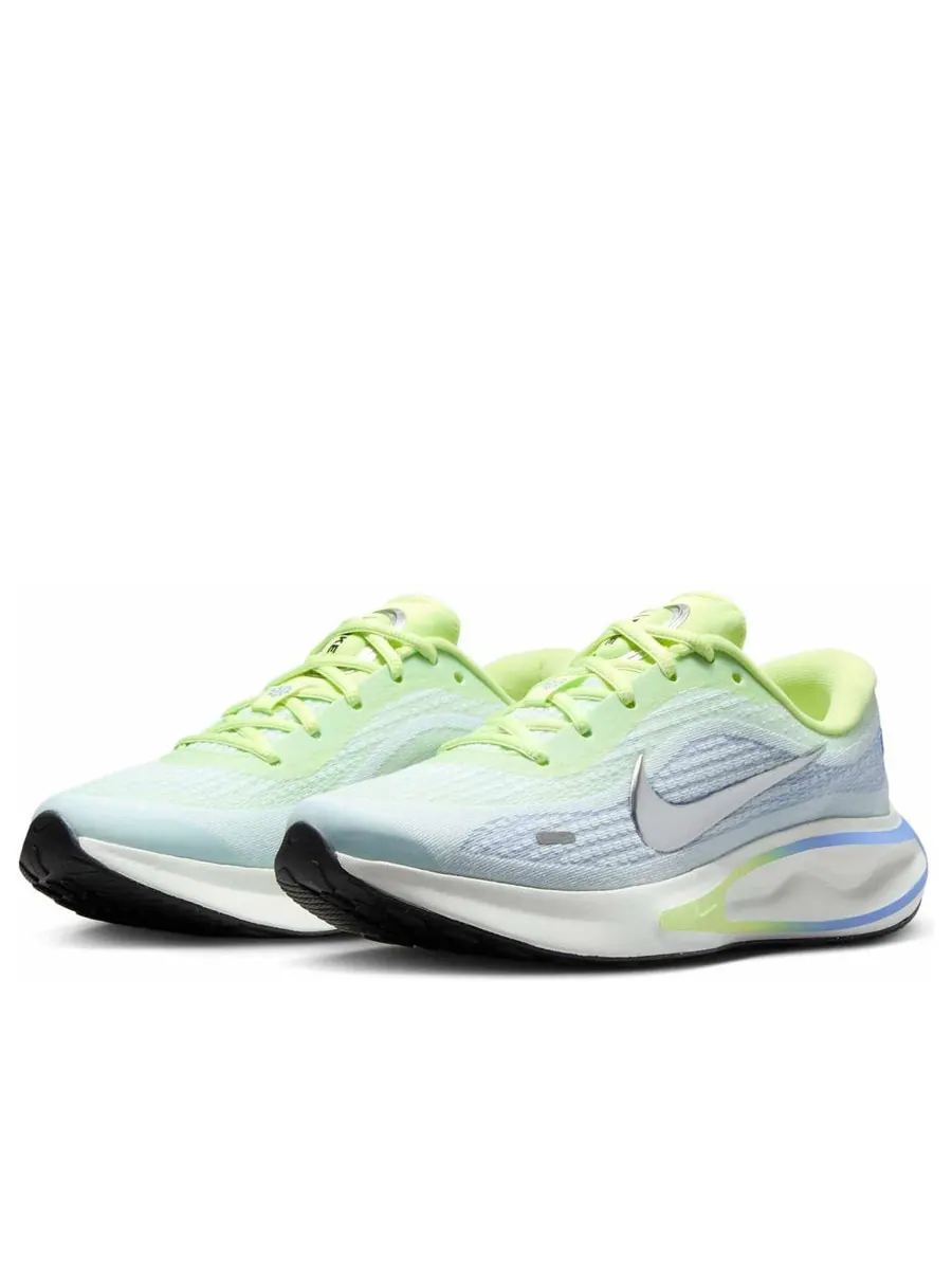 Кроссовки (WMNS) Nike Journey Run 'Light Lemon Twist Glacier Blue Silver' — изображение 3 из 6, синий