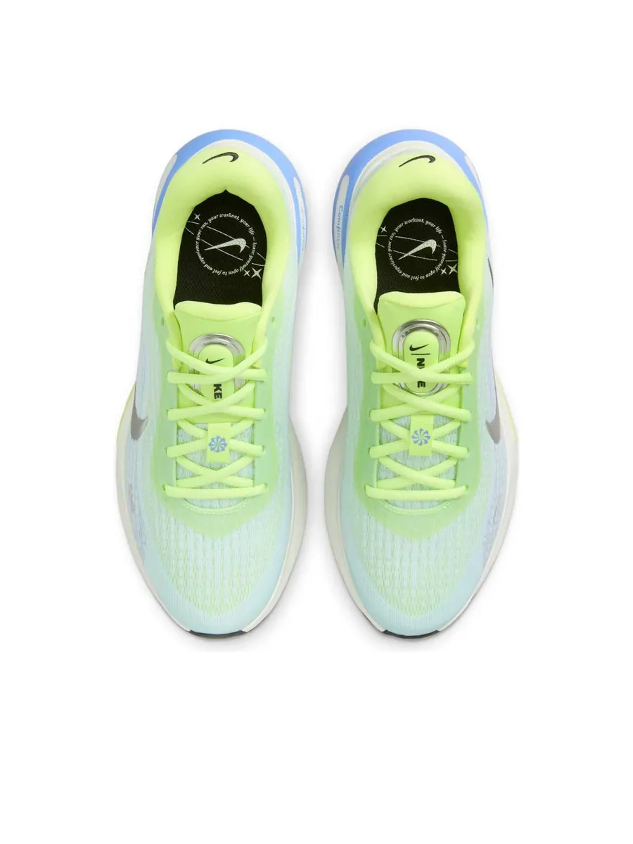 Кроссовки (WMNS) Nike Journey Run 'Light Lemon Twist Glacier Blue Silver' — изображение 4 из 6, синий