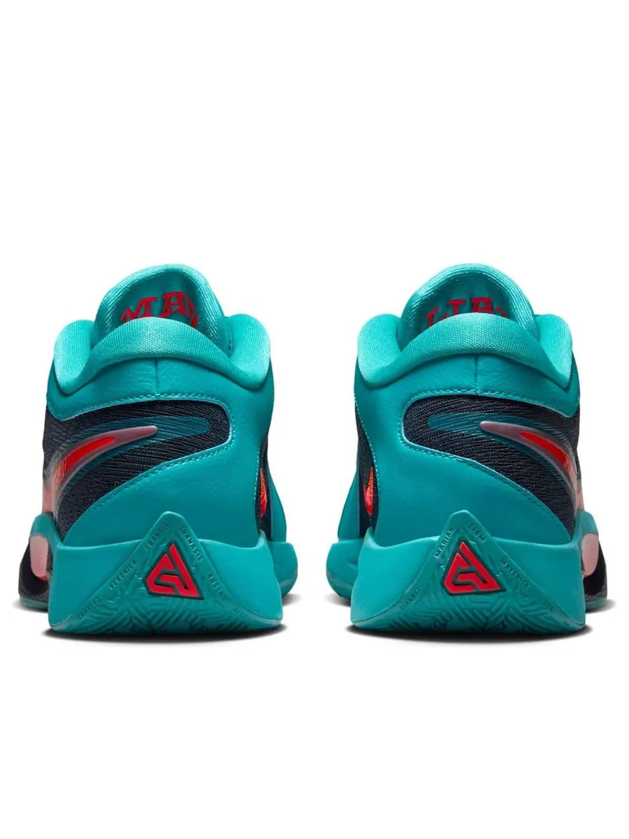 Кроссовки Nike Giannis Freak 6 EP 'Liam & Maverick' — изображение 5 из 6, бирюзовый