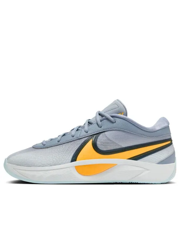 Кроссовки zoom freak 6 ep 'wolf grey yellow' Nike — изображение 1 из 4, серый/желтый