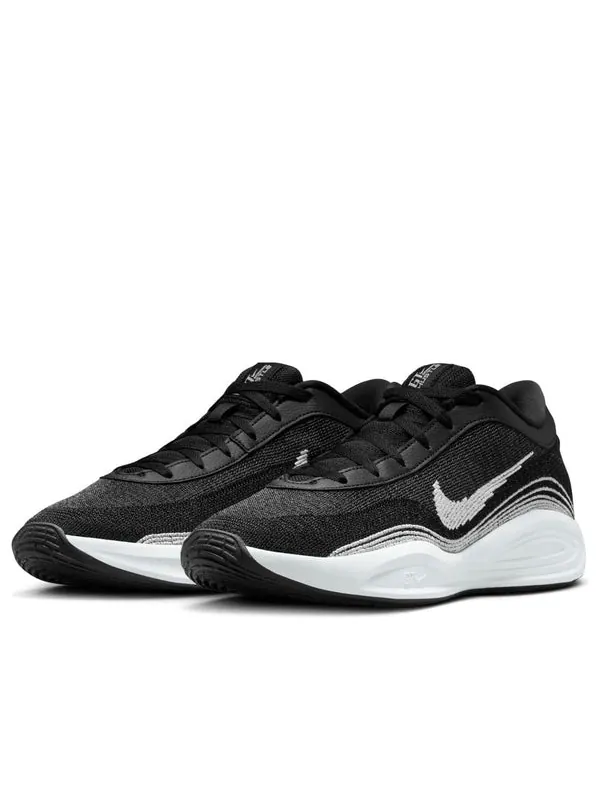 Кроссовки air zoom gt hustle academy ep 'black white' Nike — изображение 3 из 4, черный/белый